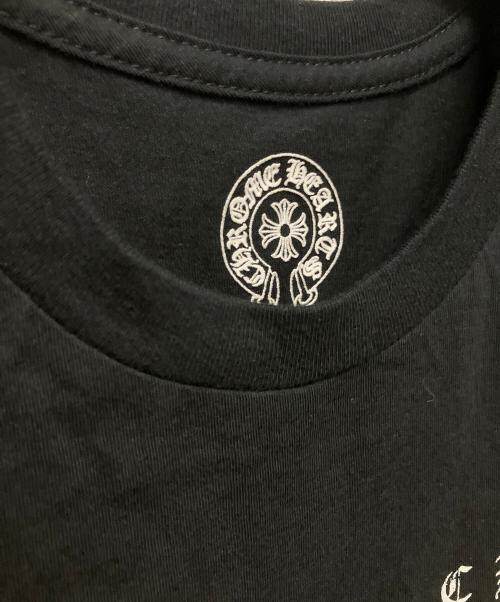 CHROME HEARTS（クロムハーツ）CHROME HEARTS (クロムハーツ) OLD T-BAR STAR LOGO ティーバースタープリント半袖Tシャツ ブラック サイズ:Mの古着・服飾アイテム