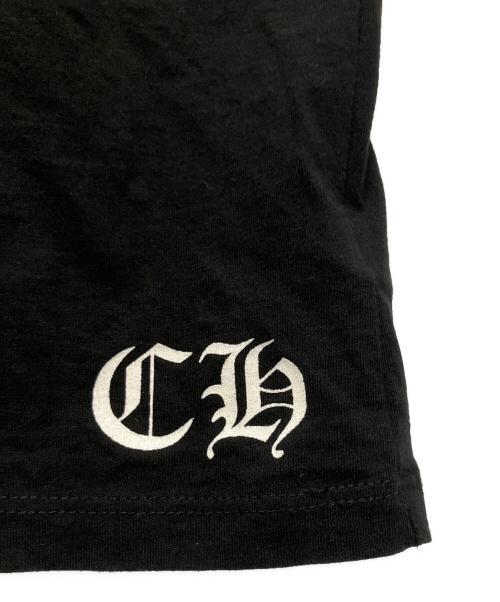 CHROME HEARTS（クロムハーツ）CHROME HEARTS (クロムハーツ) OLD T-BAR STAR LOGO ティーバースタープリント半袖Tシャツ ブラック サイズ:Mの古着・服飾アイテム