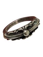 CHROME HEARTSクロムハーツ）の古着「BABY CLASSIC FLORAL CROSS RING/ベイビークラシックフローラルクロス リング」