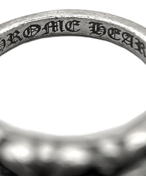 CHROME HEARTS（クロムハーツ）CHROME HEARTS (クロムハーツ) BABY CLASSIC FLORAL CROSS RING/ベイビークラシックフローラルクロス リング サイズ:8号の古着・服飾アイテム