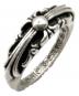 CHROME HEARTS（クロムハーツ）の古着「BABY CLASSIC FLORAL CROSS RING/ベイビークラシックフローラルクロス リング」