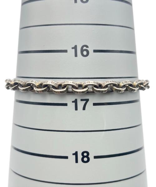 CHROME HEARTS（クロムハーツ）CHROME HEARTS (クロムハーツ) PAPER CHAIN 7inch/ペーパーチェーンブレス 7インチ サイズ:7インチ/7inch/16.5cmの古着・服飾アイテム