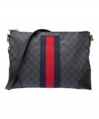 GUCCIグッチ）の古着「GGスプリームショルダーバッグ」｜ブラック