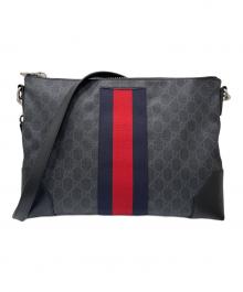 GUCCI（グッチ）の古着「GGスプリームショルダーバッグ」｜ブラック