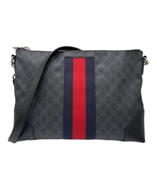 GUCCI（グッチ）GUCCI (グッチ) GGスプリームショルダーバッグ ブラック サイズ:-の古着・服飾アイテム