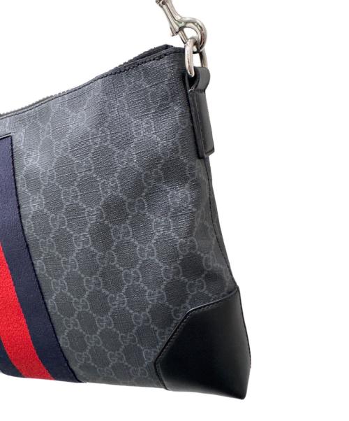 GUCCI（グッチ）GUCCI (グッチ) GG総柄ショルダーバッグ ブラック サイズ:-の古着・服飾アイテム