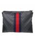 GUCCI (グッチ) GG総柄ショルダーバッグ ブラック サイズ:-：77000円