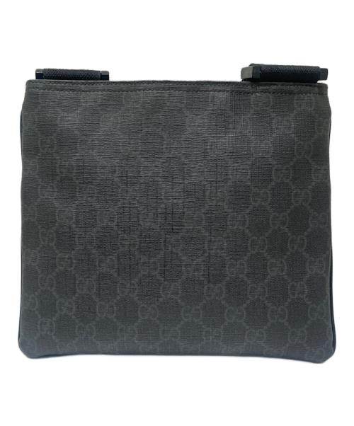 GUCCI（グッチ）GUCCI (グッチ) GGスプリーム ショルダーバッグ ブラックの古着・服飾アイテム