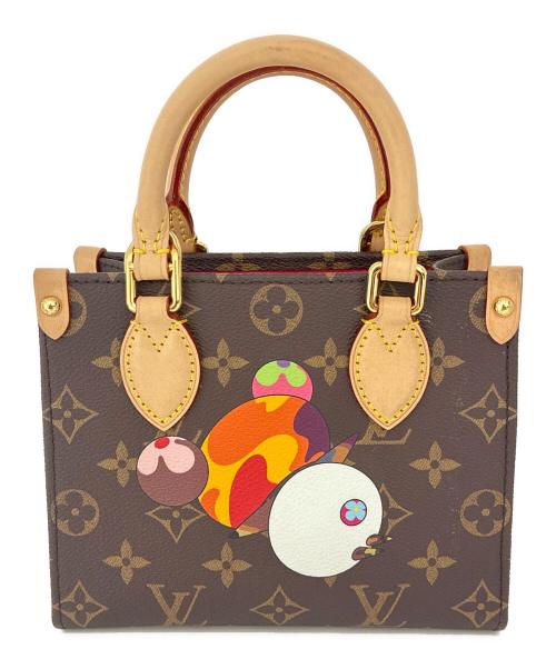 LOUIS VUITTON（ルイ ヴィトン）LOUIS VUITTON (ルイ ヴィトン) TAKASHI MURAKAMI (タカシ ムラカミ) オンザゴーBB サイズ:BBの古着・服飾アイテム