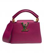 LOUIS VUITTONルイ ヴィトン）の古着「カプシーヌミニ」｜パープル