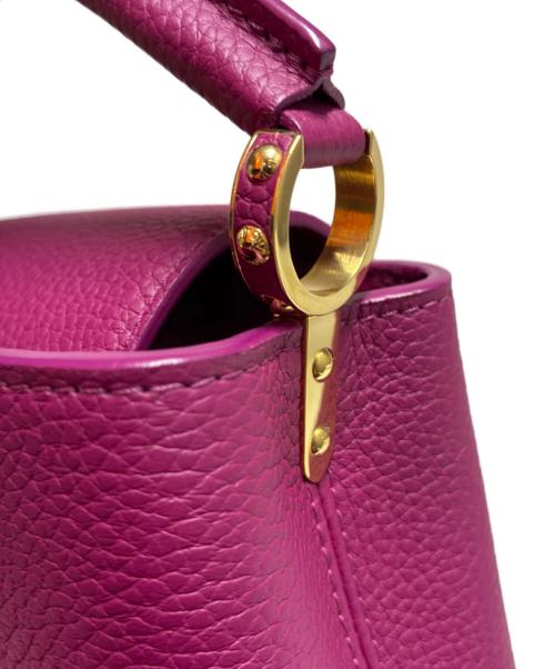 LOUIS VUITTON（ルイ ヴィトン）LOUIS VUITTON (ルイ ヴィトン) カプシーヌミニ パープル サイズ:ミニの古着・服飾アイテム