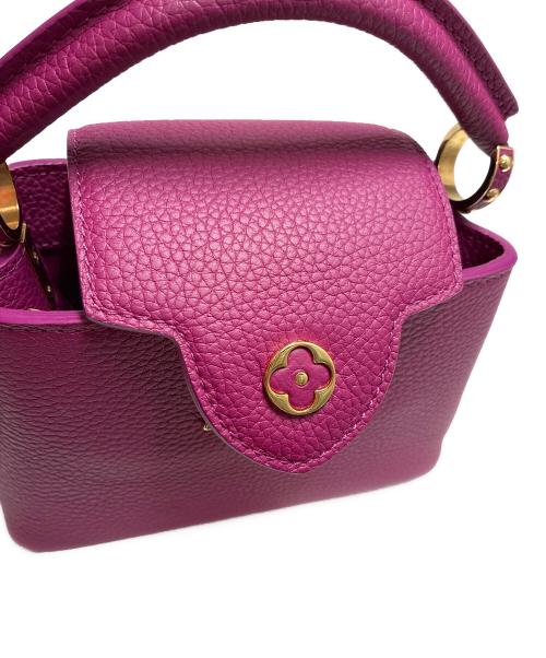 LOUIS VUITTON（ルイ ヴィトン）LOUIS VUITTON (ルイ ヴィトン) カプシーヌミニ パープル サイズ:ミニの古着・服飾アイテム