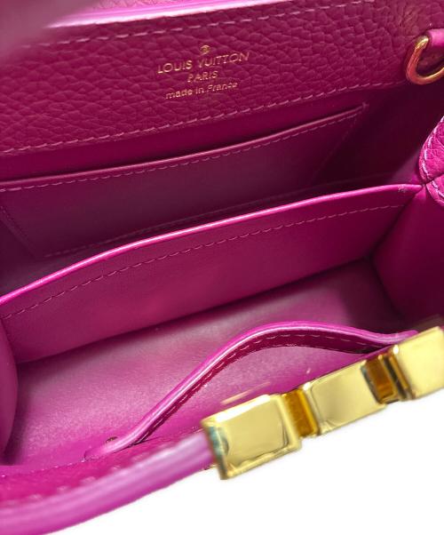 LOUIS VUITTON（ルイ ヴィトン）LOUIS VUITTON (ルイ ヴィトン) カプシーヌミニ パープル サイズ:ミニの古着・服飾アイテム