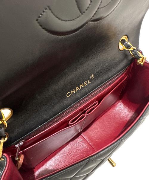 CHANEL（シャネル）CHANEL (シャネル) マトラッセ 23 フルフラップショルダーバッグ ブラック サイズ:23の古着・服飾アイテム