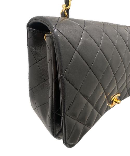 CHANEL（シャネル）CHANEL (シャネル) マトラッセ 23 フルフラップショルダーバッグ ブラック サイズ:23の古着・服飾アイテム