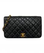 CHANELシャネル）の古着「マトラッセ23フルフラップショルダーバッグ」｜ブラック