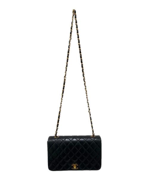 CHANEL（シャネル）CHANEL (シャネル) マトラッセ23フルフラップショルダーバッグ ブラック サイズ:23の古着・服飾アイテム