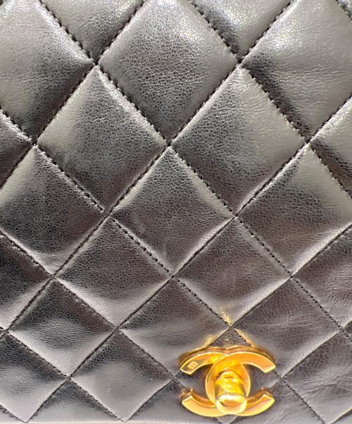 CHANEL（シャネル）CHANEL (シャネル) マトラッセ23フルフラップショルダーバッグ ブラック サイズ:23の古着・服飾アイテム