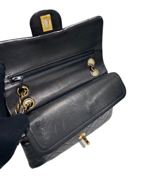 CHANEL（シャネル）CHANEL (シャネル) マトラッセ23/Wフラップチェーンショルダーバッグ ブラック サイズ:23の古着・服飾アイテム