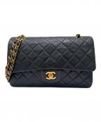 CHANELシャネル）の古着「マトラッセ25」｜ブラック