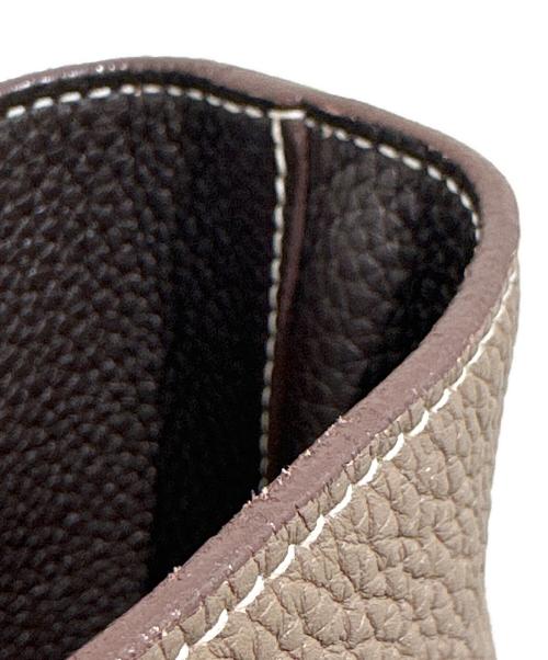 HERMES（エルメス）HERMES (エルメス) ドゥブルセンス 45 ▢J刻印:2006年 ショコラ×エトゥープ ショコラ×エトゥープ サイズ:45の古着・服飾アイテム