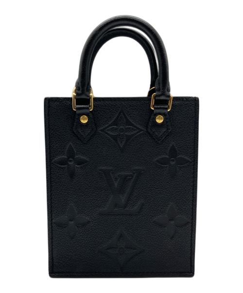 LOUIS VUITTON（ルイ ヴィトン）LOUIS VUITTON (ルイ ヴィトン) プティットサックプラ/モノグラム・アンプラント ブラックの古着・服飾アイテム