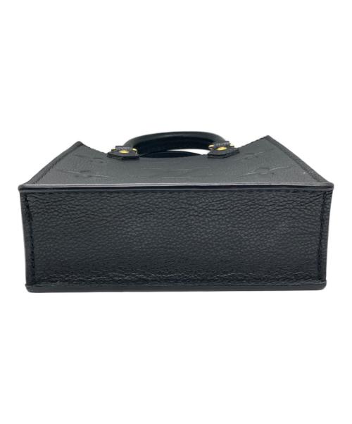 LOUIS VUITTON（ルイ ヴィトン）LOUIS VUITTON (ルイ ヴィトン) プティットサックプラ/モノグラム・アンプラント ブラックの古着・服飾アイテム