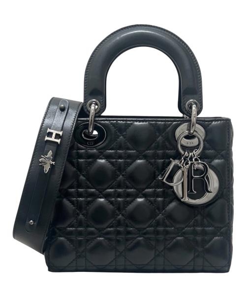 Christian Dior（クリスチャン ディオール）Christian Dior (クリスチャン ディオール) My Lady Dior Small / マイレディディオールスモール ブラック サイズ:スモールの古着・服飾アイテム