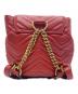 GUCCI (グッチ) GGマーモント ミニリュック レッド：120000円