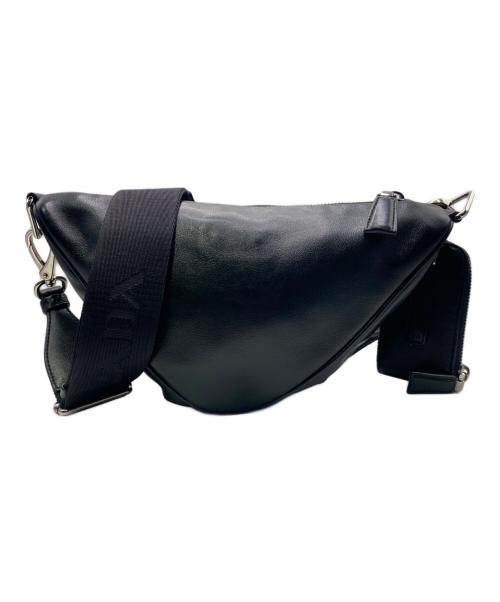 PRADA（プラダ）PRADA (プラダ) トライアングルショルダーバッグ ブラックの古着・服飾アイテム