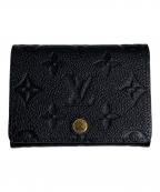 LOUIS VUITTONルイ ヴィトン）の古着「アンヴェロップ･カルト ドゥ ヴィジット」｜ブラック