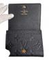 中古・古着 LOUIS VUITTON (ルイ ヴィトン) アンヴェロップ･カルト ドゥ ヴィジット ブラック サイズ:-：50000円