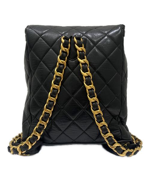 CHANEL（シャネル）CHANEL (シャネル) マトラッセチェーンリュック ブラック サイズ:-の古着・服飾アイテム