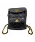 CHANEL（シャネル）の古着「マトラッセチェーンリュック」｜ブラック