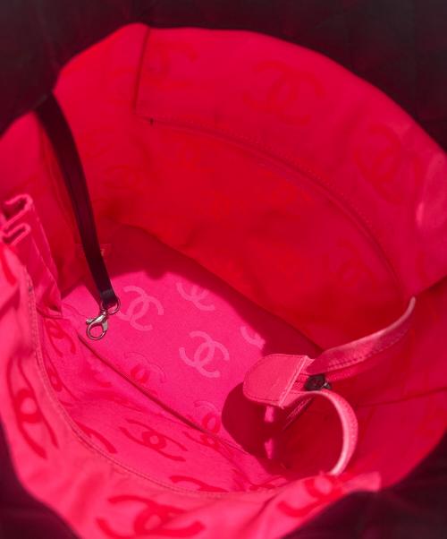 CHANEL（シャネル）CHANEL (シャネル) カンボンライン トートバッグ ブラックの古着・服飾アイテム