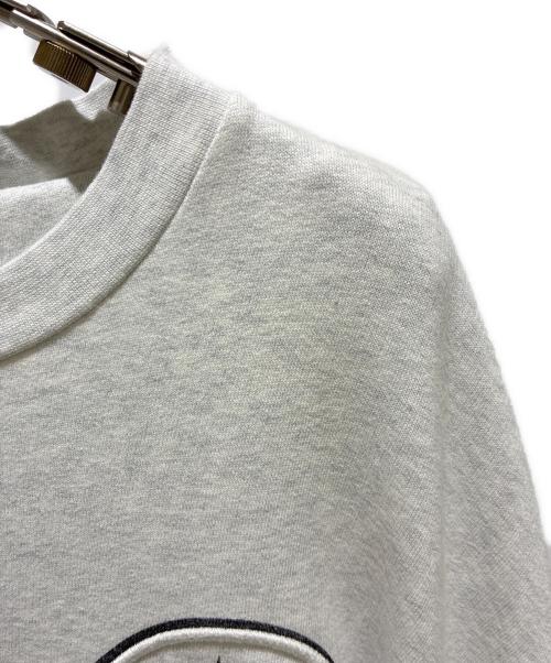 MONCLER（モンクレール）MONCLER (モンクレール) ロゴスウェット グレー サイズ:XLの古着・服飾アイテム