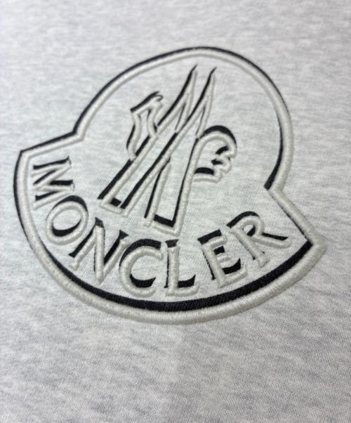 MONCLER（モンクレール）MONCLER (モンクレール) ロゴスウェット グレー サイズ:XLの古着・服飾アイテム