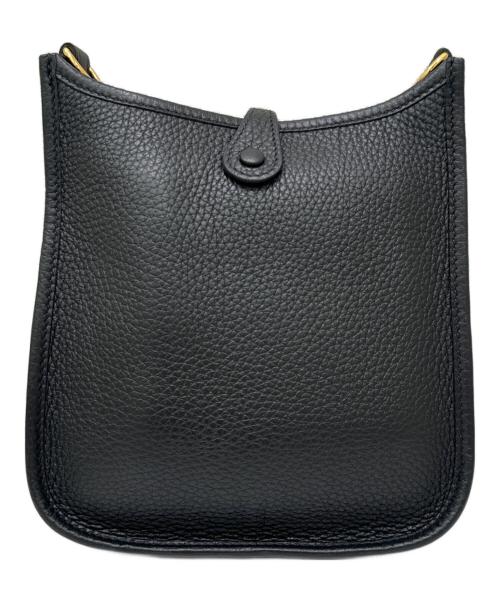 HERMES（エルメス）HERMES (エルメス) Evelyne TPM Flipper Ball/エブリンTPM フリッパーボール/トリヨンクレマンス/ノワール（ブラック）/ゴールド金具/Z刻印：2021年製 ブラック サイズ:TPMの古着・服飾アイテム