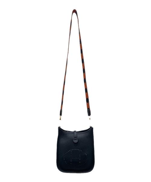 HERMES（エルメス）HERMES (エルメス) Evelyne TPM Flipper Ball/エブリンTPM フリッパーボール/トリヨンクレマンス/ノワール（ブラック）/ゴールド金具/Z刻印：2021年製 ブラック サイズ:TPMの古着・服飾アイテム
