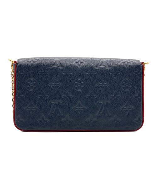 LOUIS VUITTON（ルイ ヴィトン）LOUIS VUITTON (ルイ ヴィトン) ポシェットフェリシー ネイビー サイズ:-の古着・服飾アイテム
