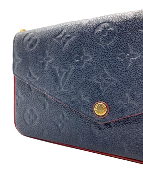 LOUIS VUITTON（ルイ ヴィトン）LOUIS VUITTON (ルイ ヴィトン) ポシェットフェリシー ネイビー サイズ:-の古着・服飾アイテム