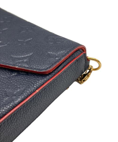 LOUIS VUITTON（ルイ ヴィトン）LOUIS VUITTON (ルイ ヴィトン) ポシェットフェリシー ネイビー サイズ:-の古着・服飾アイテム