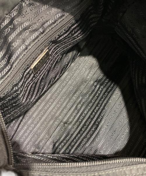 PRADA（プラダ）PRADA (プラダ) ナイロントートバッグ ブラックの古着・服飾アイテム