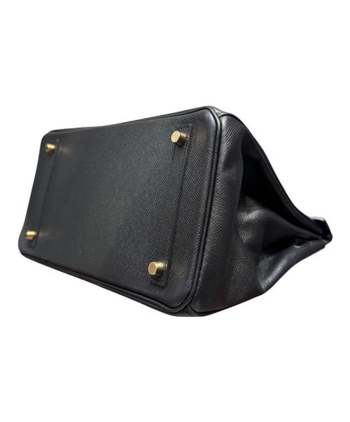 HERMES（エルメス）HERMES (エルメス) バーキン30/ゴールド金具/ノワール/ヴォーエプソン/A刻印/2017年 ブラック×ゴールド金具 サイズ:30の古着・服飾アイテム