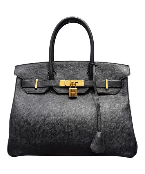 HERMES（エルメス）HERMES (エルメス) バーキン30/ゴールド金具/ヴォーエプソン/ブラック/A刻印 ブラック×ゴールド金具 サイズ:30の古着・服飾アイテム