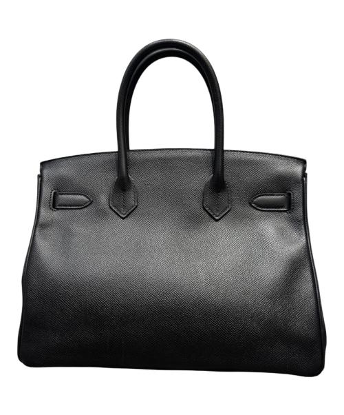 HERMES（エルメス）HERMES (エルメス) バーキン30/ゴールド金具/ノワール/ヴォーエプソン/A刻印/2017年 ブラック×ゴールド金具 サイズ:30の古着・服飾アイテム