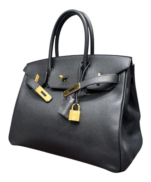 HERMES（エルメス）HERMES (エルメス) バーキン30/ゴールド金具/ノワール/ヴォーエプソン/A刻印/2017年 ブラック×ゴールド金具 サイズ:30の古着・服飾アイテム