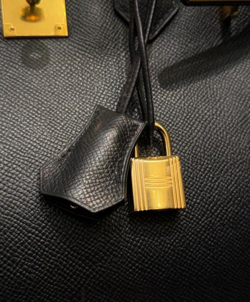 HERMES（エルメス）HERMES (エルメス) バーキン30/ゴールド金具/ノワール/ヴォーエプソン/A刻印/2017年 ブラック×ゴールド金具 サイズ:30の古着・服飾アイテム