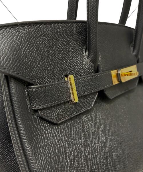 HERMES（エルメス）HERMES (エルメス) バーキン30/ゴールド金具/ノワール/ヴォーエプソン/A刻印/2017年 ブラック×ゴールド金具 サイズ:30の古着・服飾アイテム