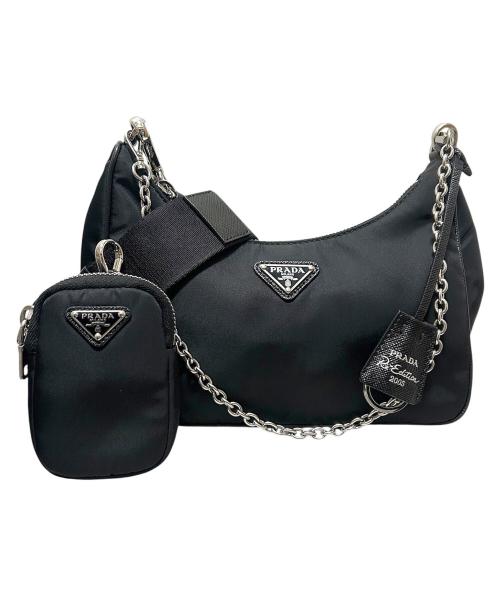 PRADA（プラダ）PRADA (プラダ) プラダ Re-Edition 2005 Re-Nylon バッグ ブラック サイズ:-の古着・服飾アイテム